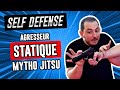 Mytho jitsu agresseur statique avec arme  feu krav maga  self dfense