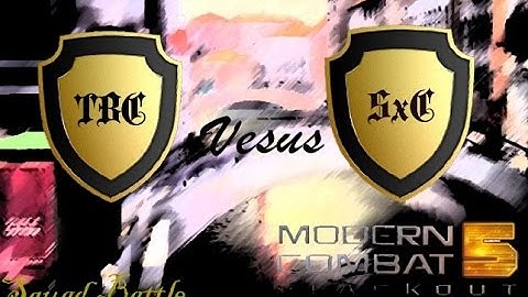 Modern Combat 5 Blackout Squad Battles TBC vs SxC