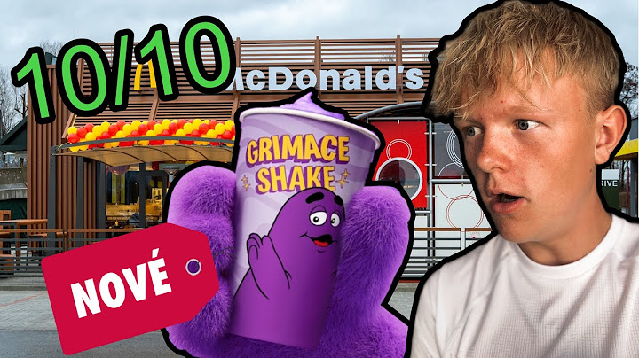 **NOVÝ** GRIMACE SHAKE V MCDONALDS | Elektrik w/Martin