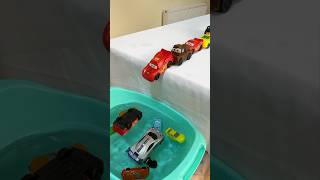 Cars In The Water, Mcqueen, Bus, Toys