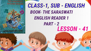 Class-1, Sub-English, Lesson-41