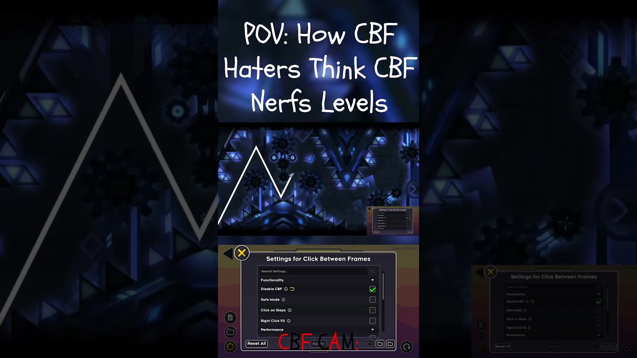 POV: How CBF Haters Think CBF Nerfs Levels 