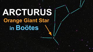 Arcturus  Brightest Star in Boötes Constellations