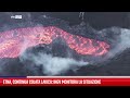 Etna, continua colata lavica: Ingv monitora la situazione