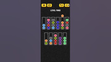 Ball Sort Puzzle Level 11062 /Ball Sort Color Water Puzzle Level 11062 Water Sort Puzzle Level 11062