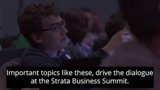 Strata Business Summit - San Francisco, CA 2019