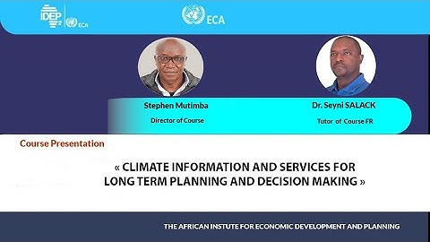 STEPHEN MUTIMBA CIS COURSE DIRECTOR / PRESENTATION