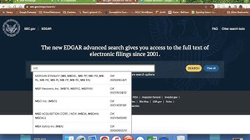 How to Obtain Company Filings from the SEC’s EDGAR Database