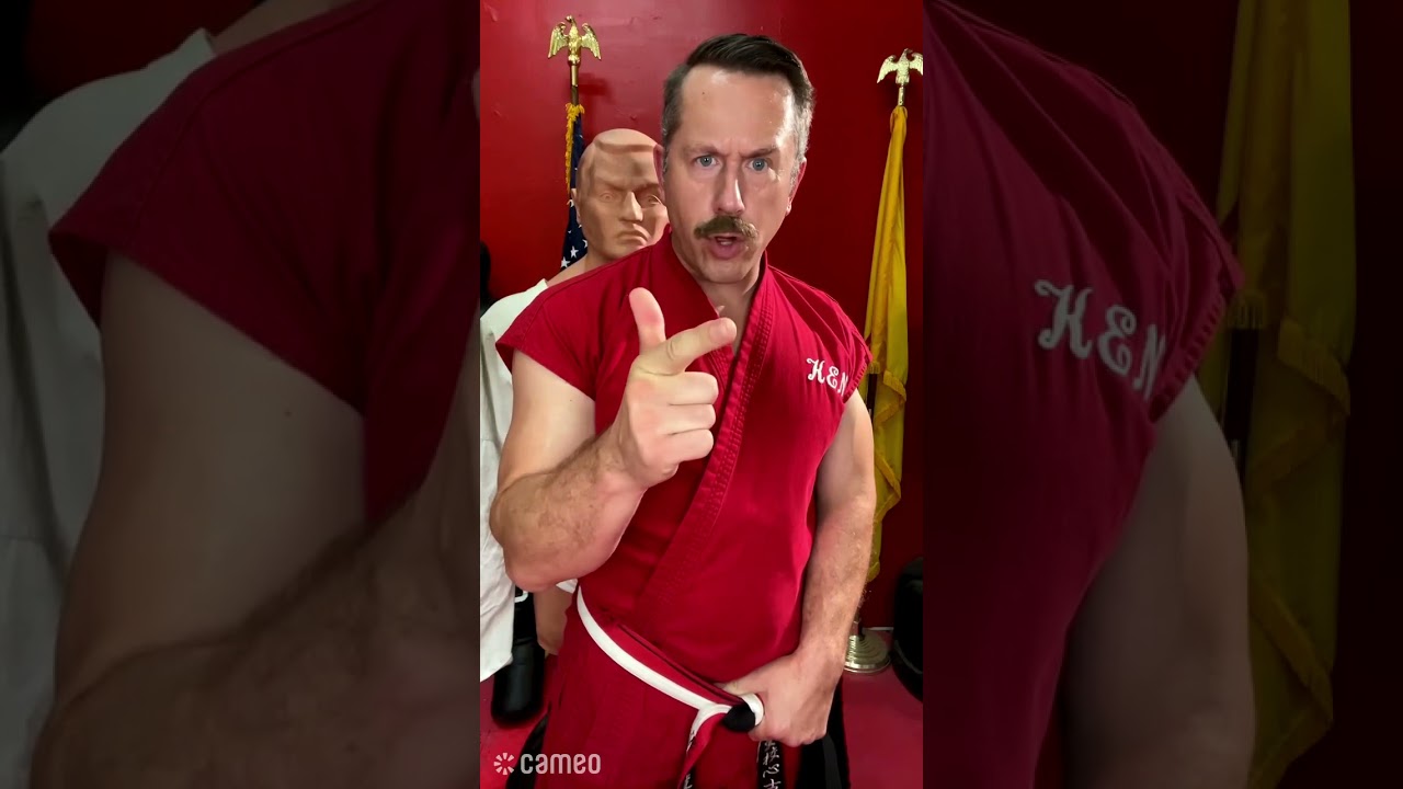 Master Ken wishes David a Happy 40th Birthday!