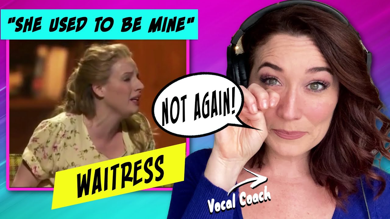 Vocal Coach Reacts Waitress - She Used To Be Mine | WOW! She was...
