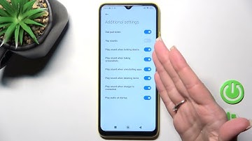 How to Find Sound Settings on POCO C40 - Manage Sound Settings