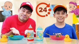 Jason 24 Hours Baby Challenge and Other Fun Challenges for kids