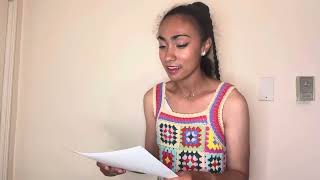 Torera Self Tape Audition - Amethyst Vazquez