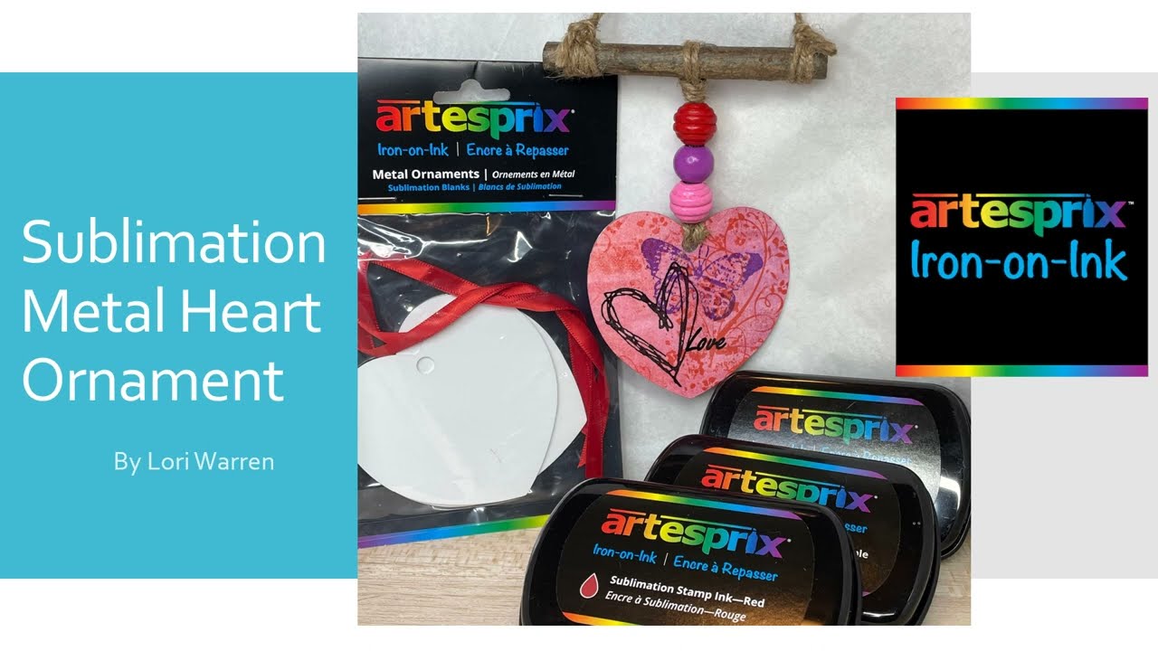 Artesprix Sublimation Stamp Pads and Ink Refills