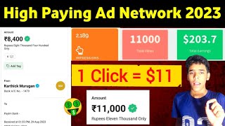 Earn Rs. 2400/- Daily Monetag Earning Tricks | Best adsense alternative instant approval 