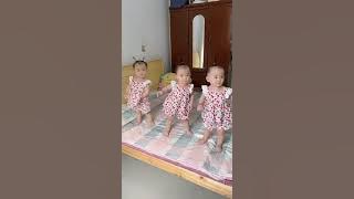 Bayi kembar 3 Lucu sekali, sampai bingung orang tuanya😂