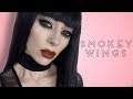 Dark and Grungy Smokey Winged Liner Tutorial | KVD Basket case