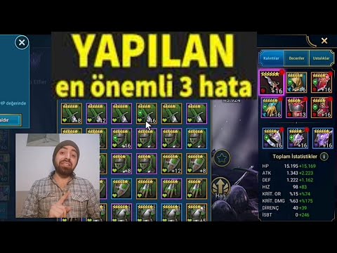 ASLA YAPILMAMASI GEREKEN 3 ÖNEMLİ KONU | RAID: Shadow Legends Türkçe