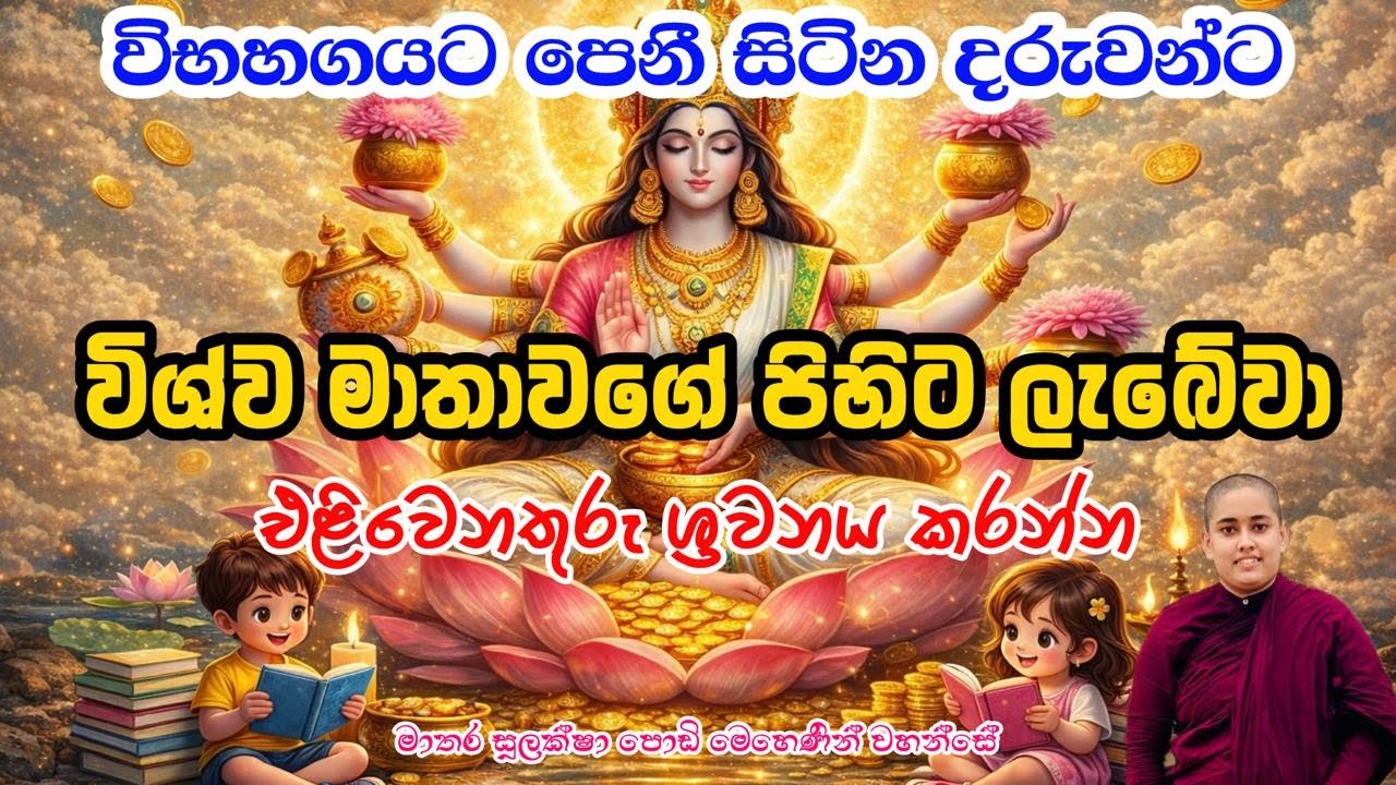 විශ්ව මාතා සෙත් කවි/Vishwa matha seth kavi 🙏🩷🙏