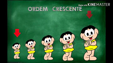 Como explicar ordem crescente é decrescente?