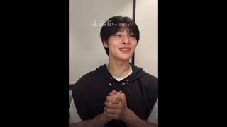 [ english sub ] 230809 straykids jeongin instagram live!