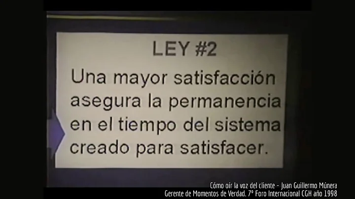 Cmo or la voz del cliente - Juan Guillermo Mnera