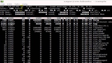 How to check cpu usage in Linux