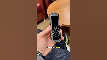 When Nokia Made Phones for the Rich… Vertu Story 😯😐 #shorts