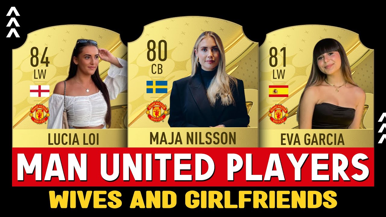 Manchester United Players Wives & Girlfriends - YouTube