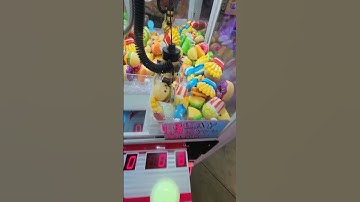 Found a Mini Claw Machine with Food Squishies (WON 1) #shorts