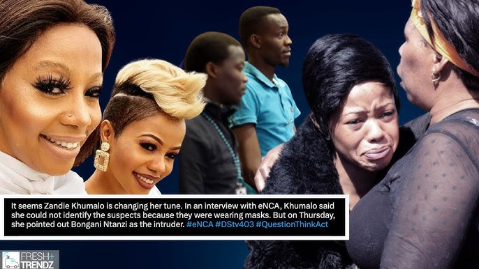Kelly Khumalo's Sister Zandie Khumalo's Caught In A Lie 'Contradictions Are Already Starting' - YouTube