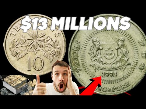 Numismatic Goldmine: The 1993 Singapore 10 Cent Coin Valued in Millions! - coins worth money!