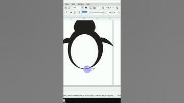 CorelDraw  Pangoin Drawing | Lunar Computer College