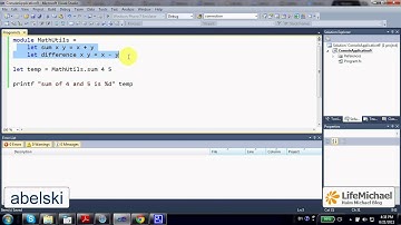 Simple Local Module in F#