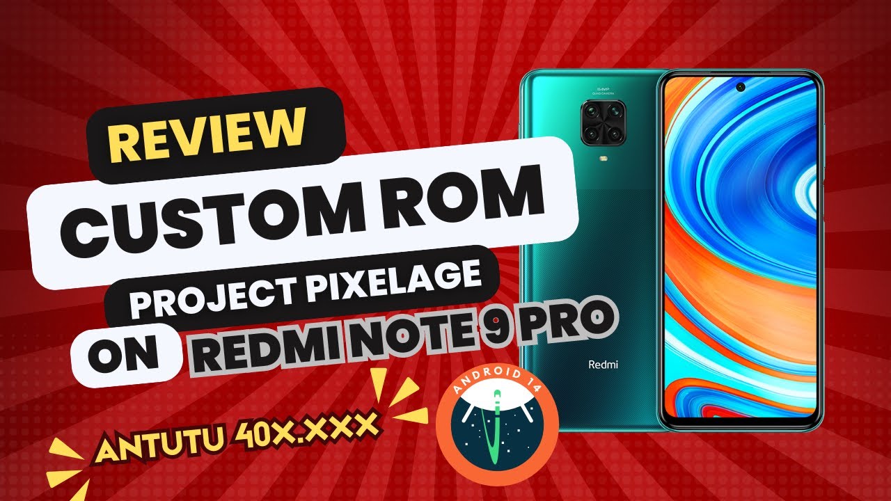 Review Custom ROM Pixelage on Redmi Note 9 Pro | Android 14 - YouTube