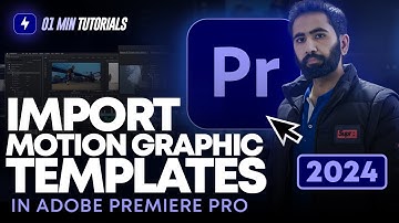 Hoe u bewegingsgrafische sjablonen importeert in Premiere Pro 2024