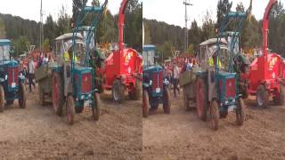 Traktoren  in  Aktion  ( Oldtimershow )  Bockenem 2014 ; 3 D