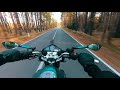 [UNCUT] Forgotten Roads, pt. 1 | Motorcycle POV riding (RAW sound) | Stels Flex 250 4K