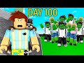 100 DAYS In Brookhaven Apocalypse.. (Roblox)