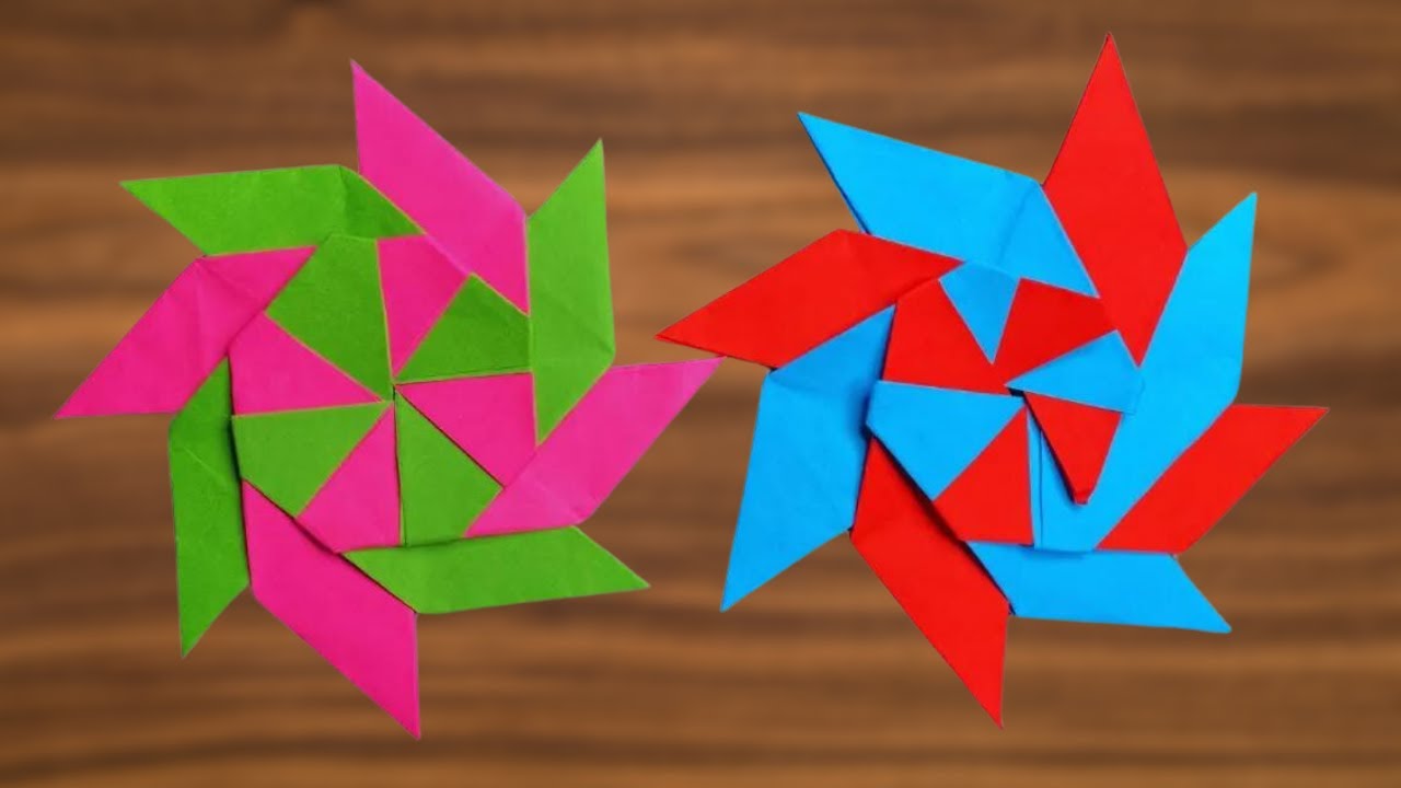 Origami Ninja Star - Easy DIY Origami - PaperPapers Blog