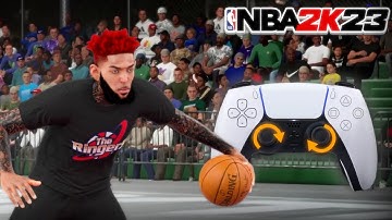NBA2K23 DRIBBLE TUTORIAL GLITCHY SPIN BACK + ALL META DRIBBLE MOVES w/HANDCAM