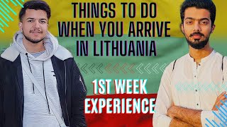 Things to do in Lithuania |2024| when you arrive