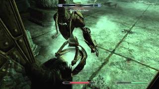 SKYRIM How To Kill Mzulft Dwarven Sphere Master Commentary + Tutorial