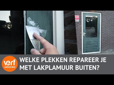 Het aanbrengen van Acrylaat Lakplamuur! | Buitendeur Schilderen #7