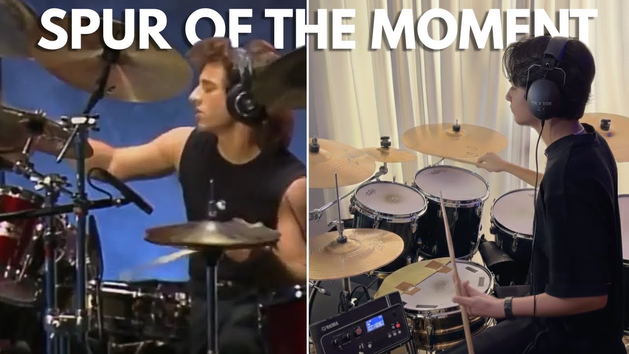 Spur Of The Moment - Dave Weckl (Drum Cover) 🥁 Baterista de 15 años