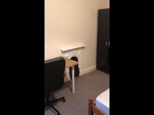 Video 1: Desk and office chair and chest of draws.