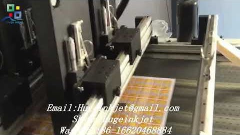 QR code variable data UV inkjet printing efficient solution for lottery KM 1024