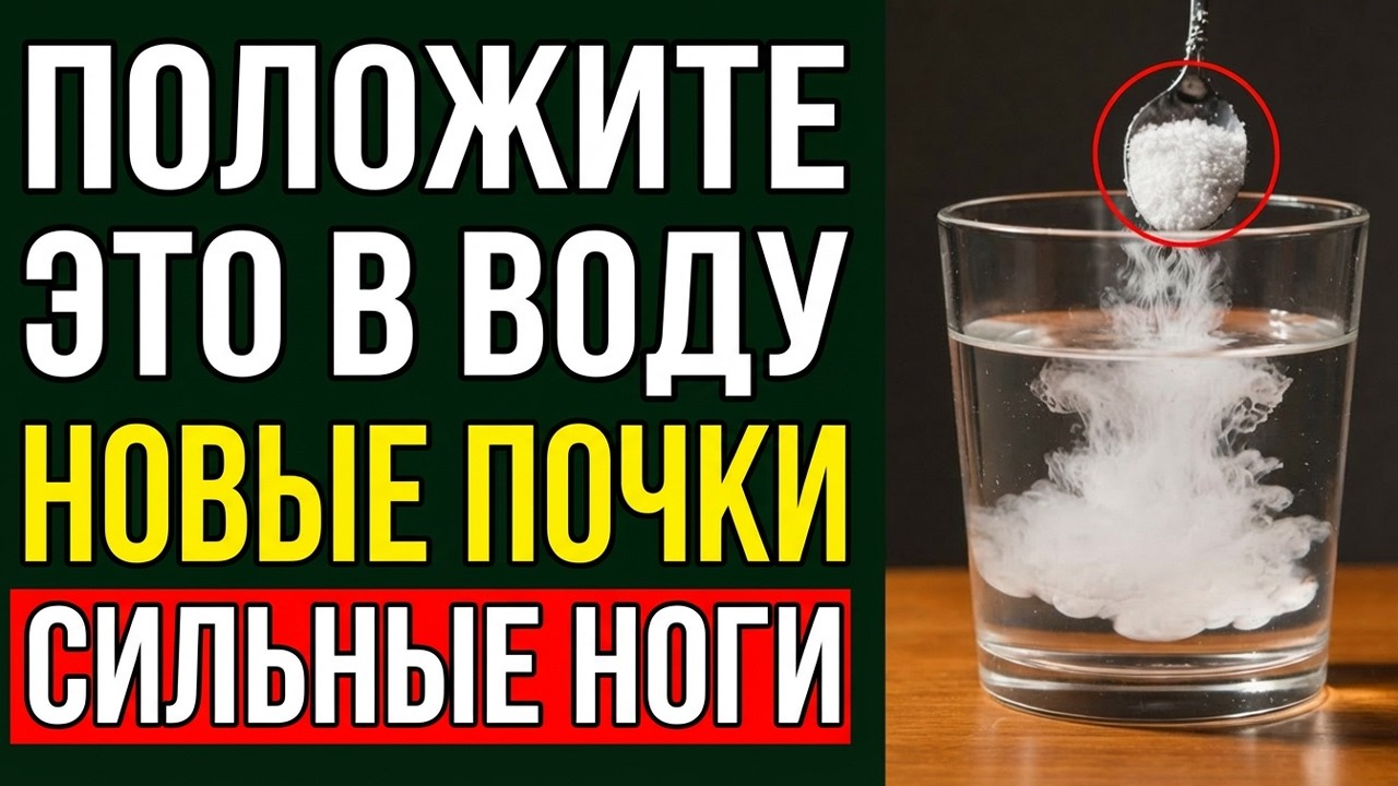 Добавьте 1 щепотку этого в воду и перестаньте замечать пенистую мочу