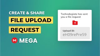 How to Create a File Upload Request on Cloud Storage | Mega Cloud Storage screenshot 2