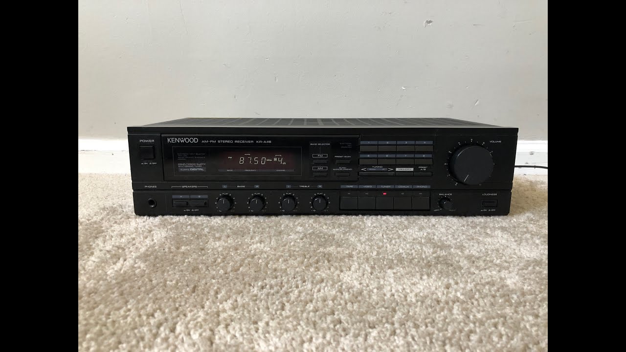 RÉCEPTEUR AM/FM KENWOOD KR-6020 en excellent état !!! EUR 269,00 - FR